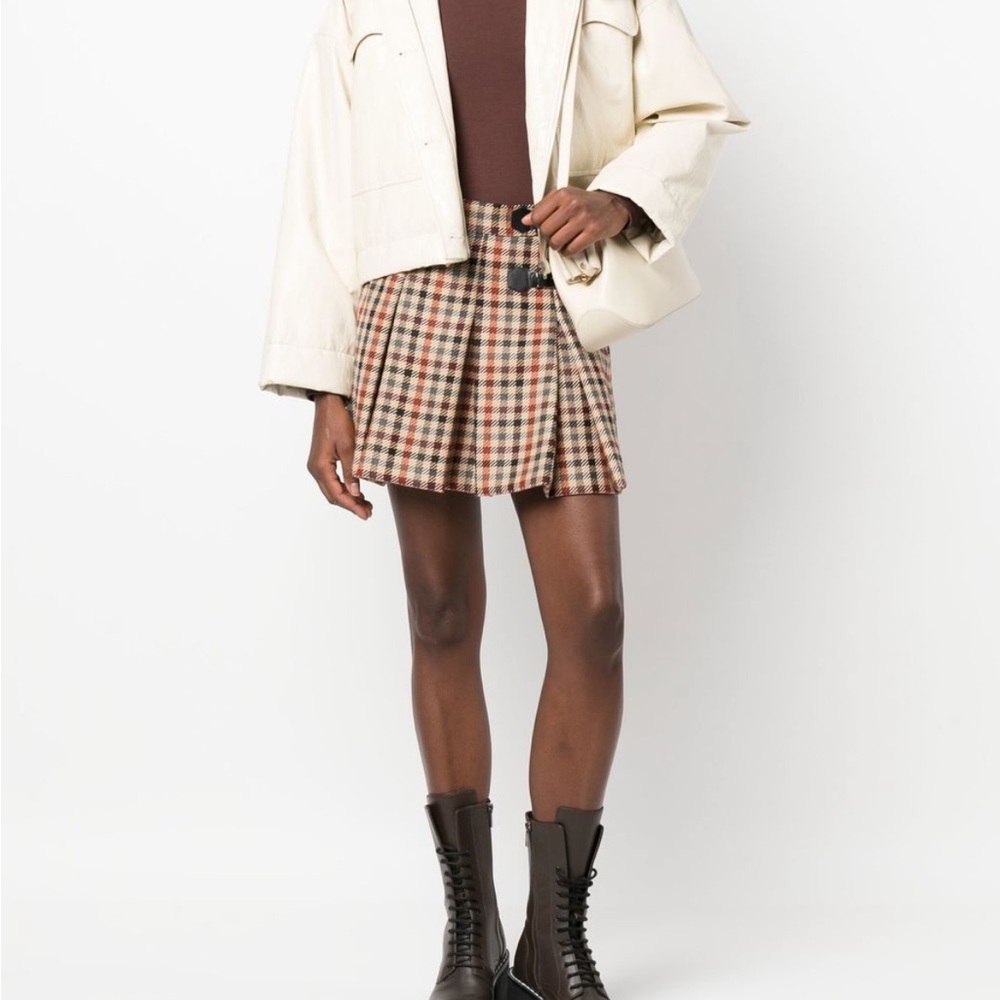 Semicouture pleated skirt